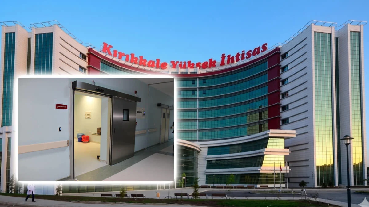 Kırıkkale Yüksek İhtisas Hastanesi’nde Modernizasyon Hamlesi: Ameliyathane Kapıları Yenilendi