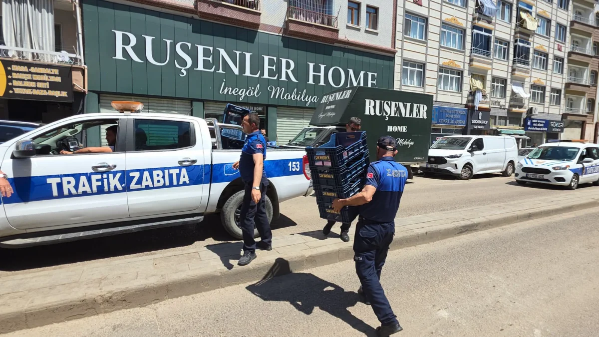 Kırıkkale Zabıtasından Kaldırım İşgallerine Geçit Yok