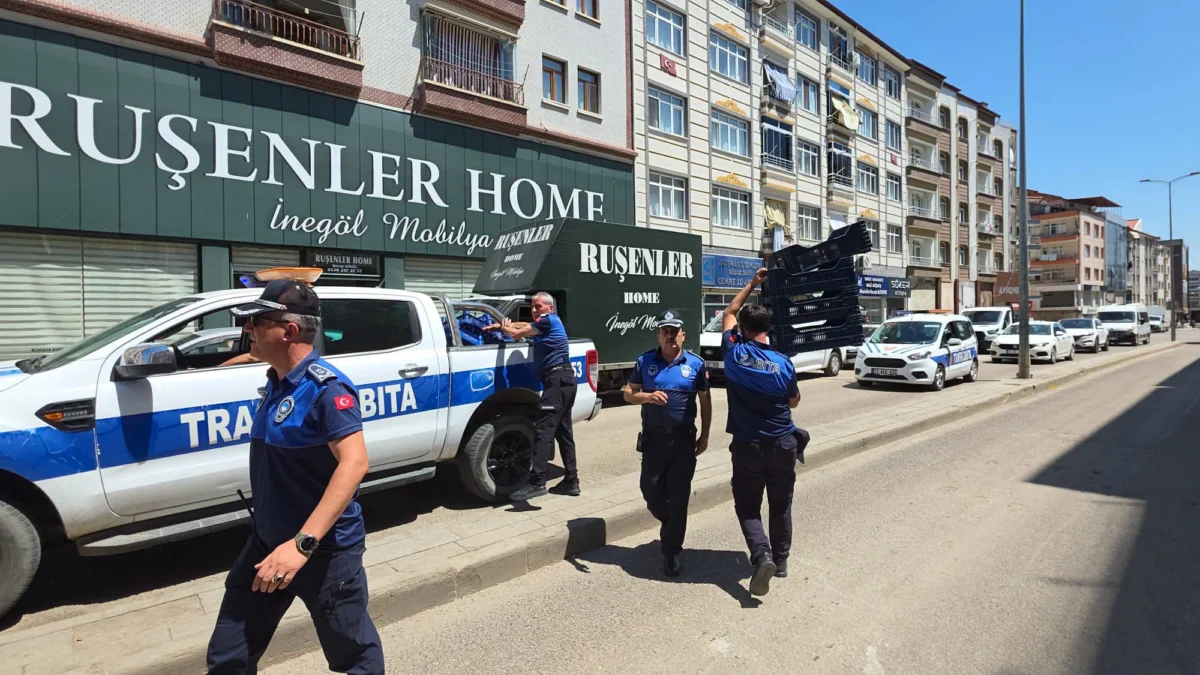 Kırıkkale Zabıtasından Kaldırım İşgallerine Geçit Yok