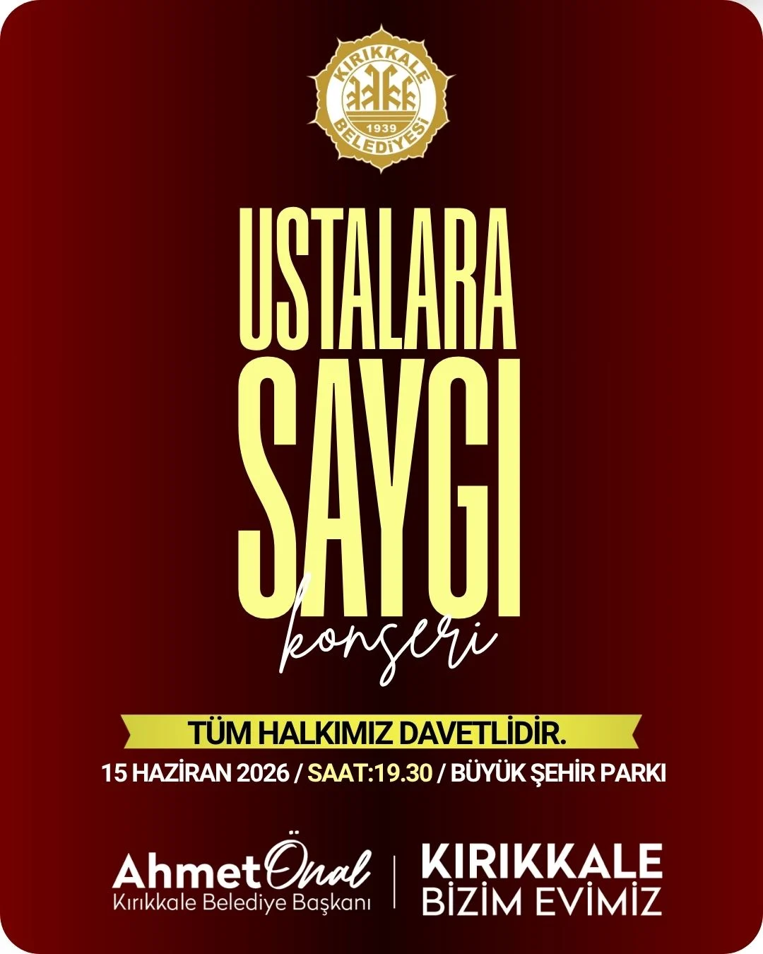Kırıkkale’de Dev Konser: Türk Müziğinin Efsane İsimleri Bu Gece Anılacak!