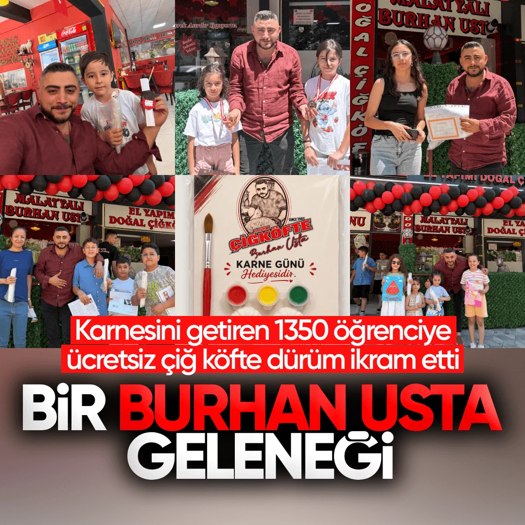 Kırıkkale’de Örnek Davranış: Depremzede Burhan Usta’dan Öğrencilere Karne Hediyesi