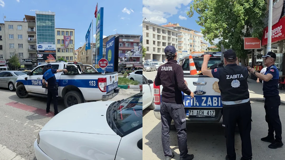 Kırıkkale’de Yayaların Geçişini Engelleyen Malzemeler Kaldırıldı