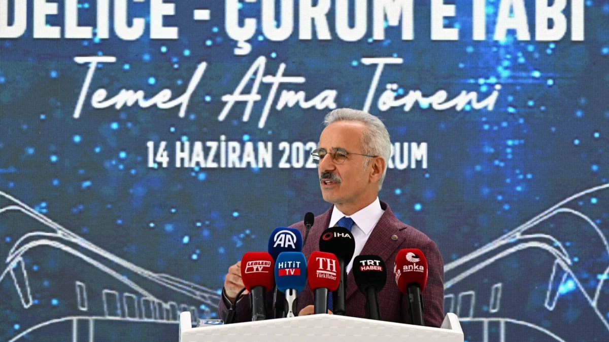 Kırıkkale’den Karadeniz’e Hızlı Tren Müjdesi: Delice-Çorum Hattında Çalışmalar Devam Ediyor