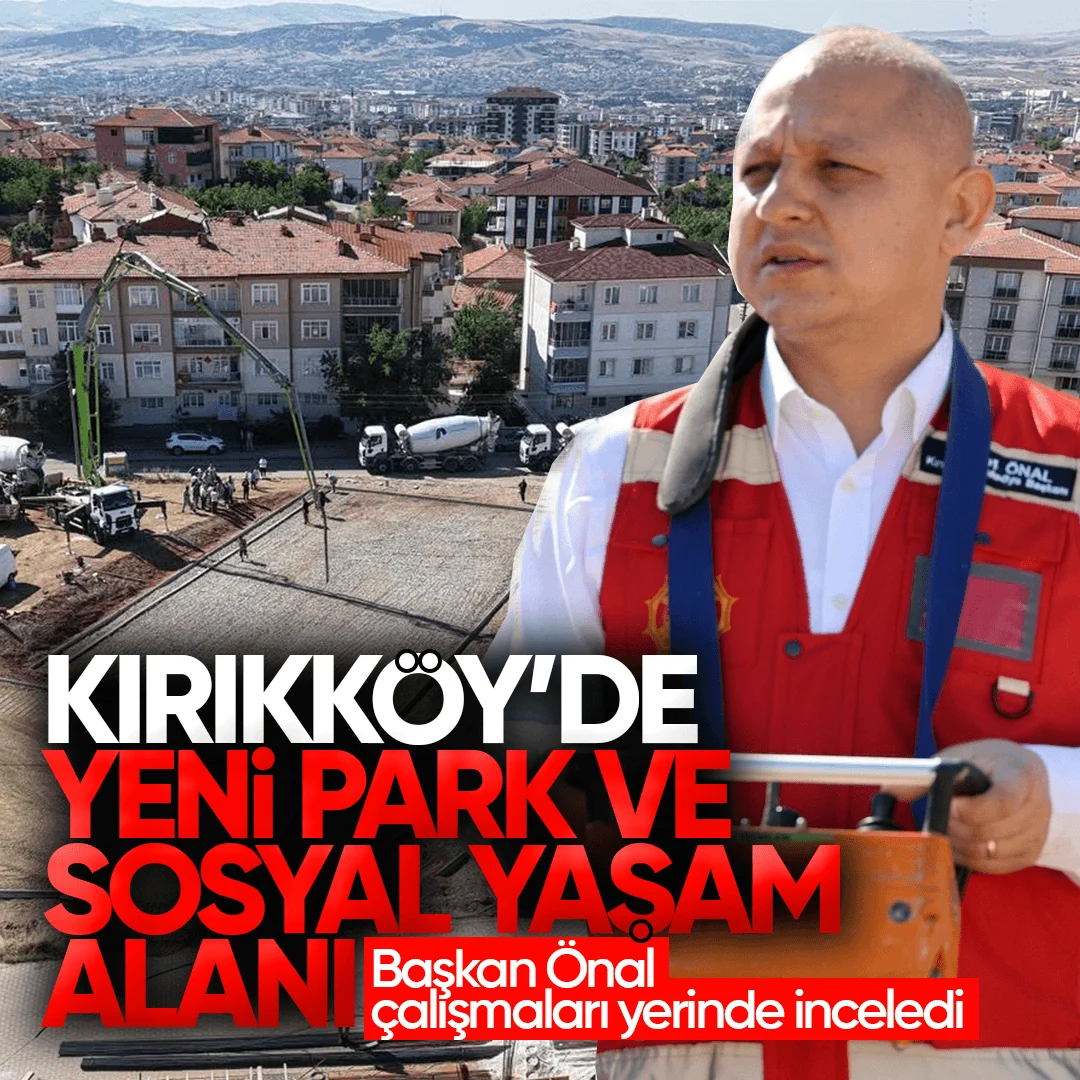 Kırıkköy’de Sosyal Yaşam Alanı Müjdesi: Başkan Önal Çalışmaları İnceledi
