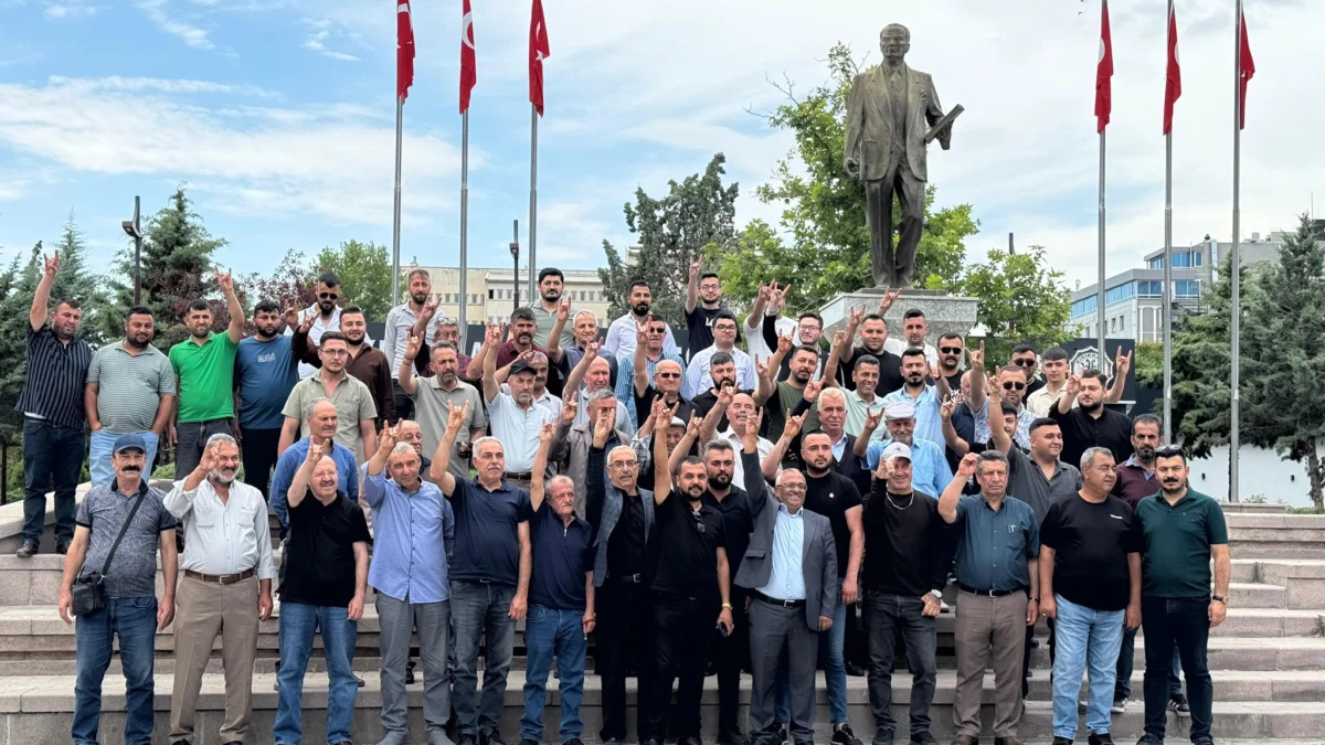 MHP Keskin İlçe Başkanı Üçler Ünver’den İl ve Merkez İlçe Başkanlığına Ziyaret