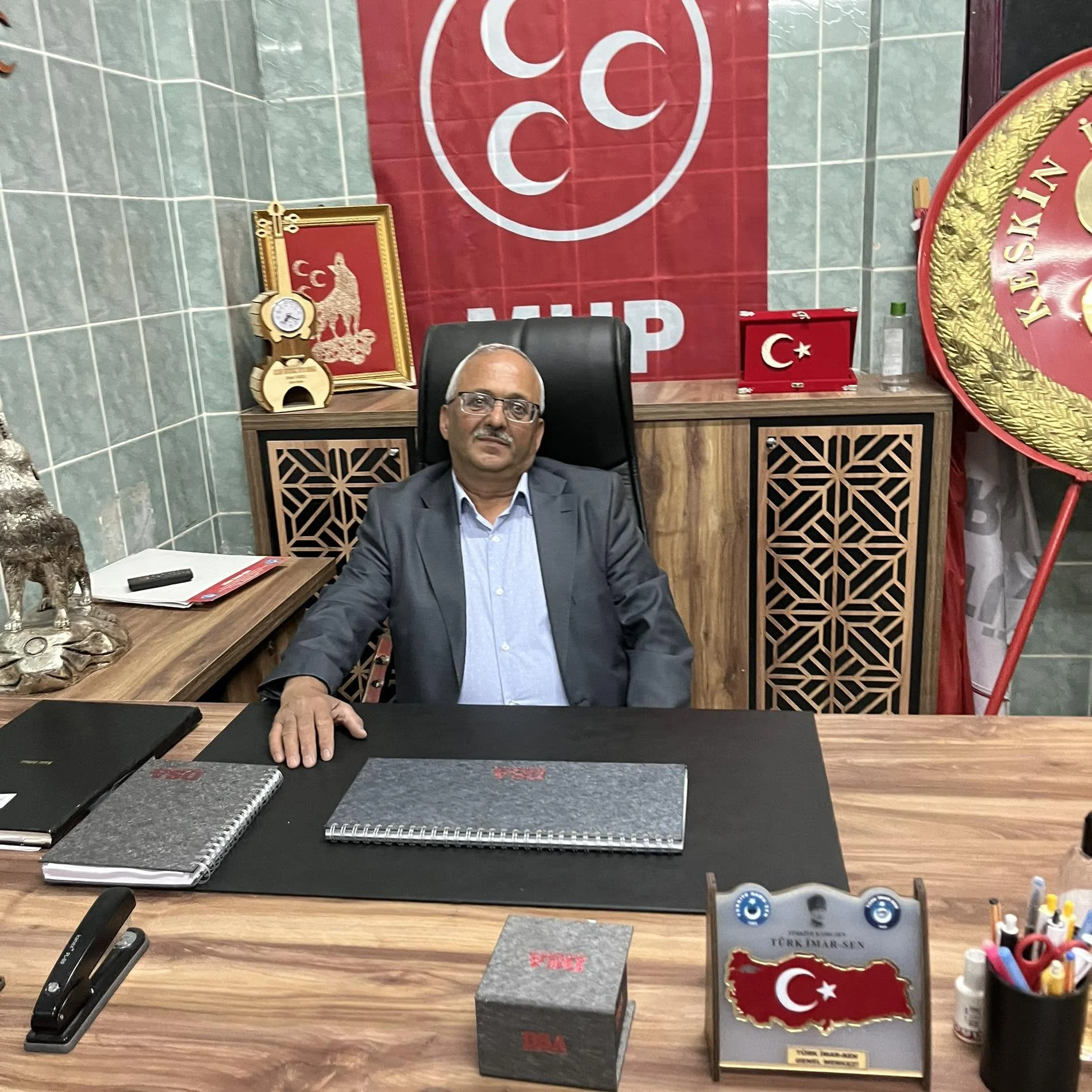MHP Keskin’de Üçler Ünver Dönemi: Yeni İlçe Başkanı Atandı