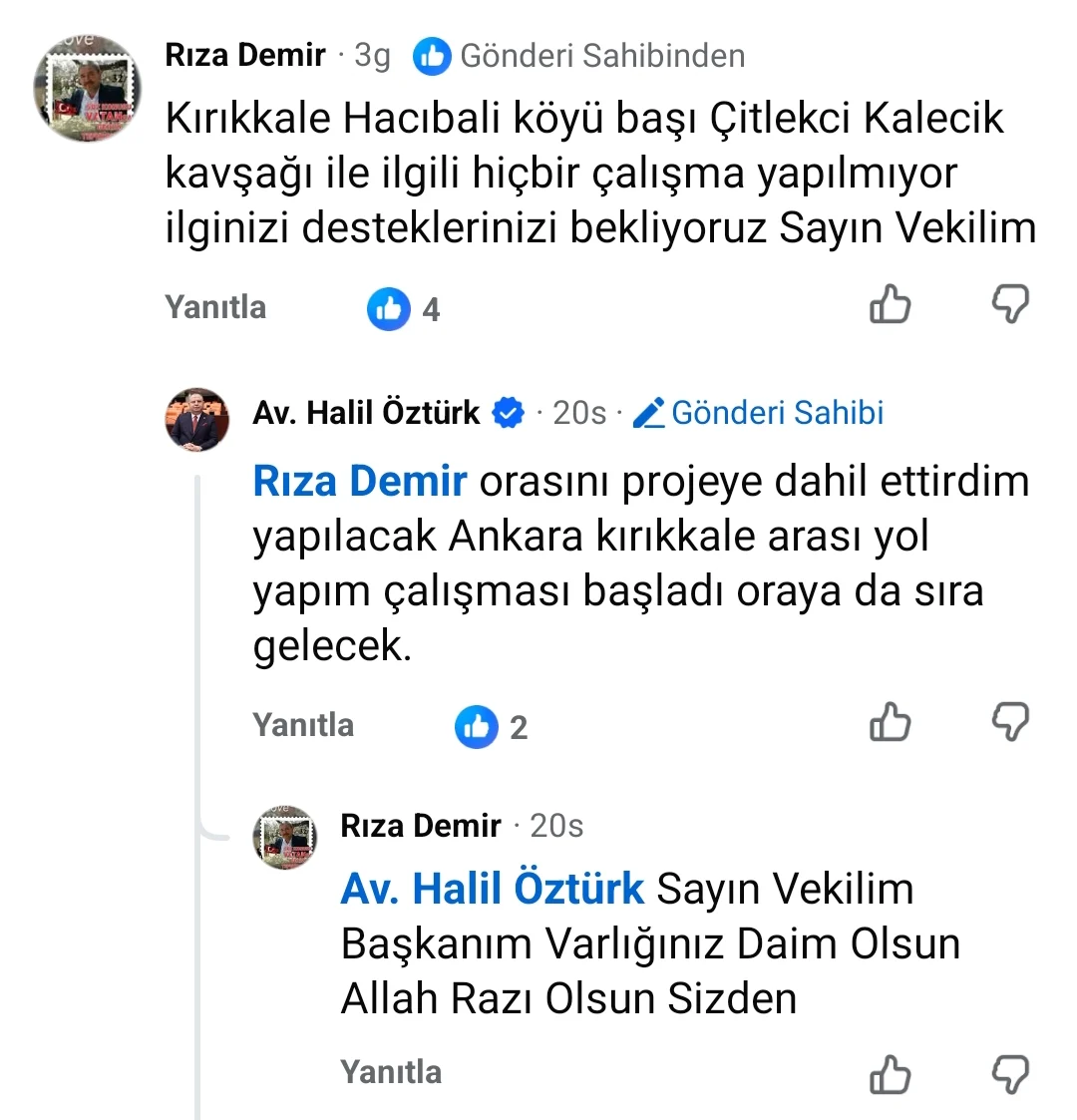 MHP Kırıkkale Milletvekili Halil Öztürk’ten Kırıkkale’ye Müjde: Kalecik Kavşağı İçin Düğmeye Basıldı!