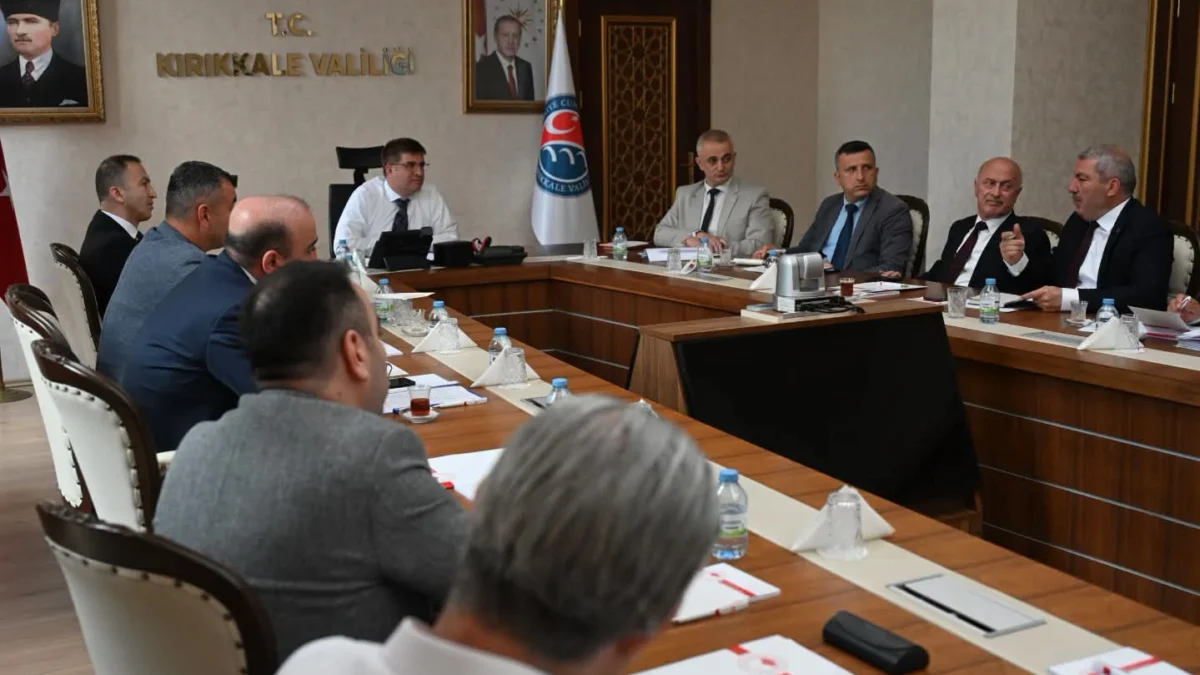 Kırıkkale’de Su Seferberliği: Vali Sarıibrahim Başkanlığında İl Su Kurulu Toplantısı Gerçekleştirildi
