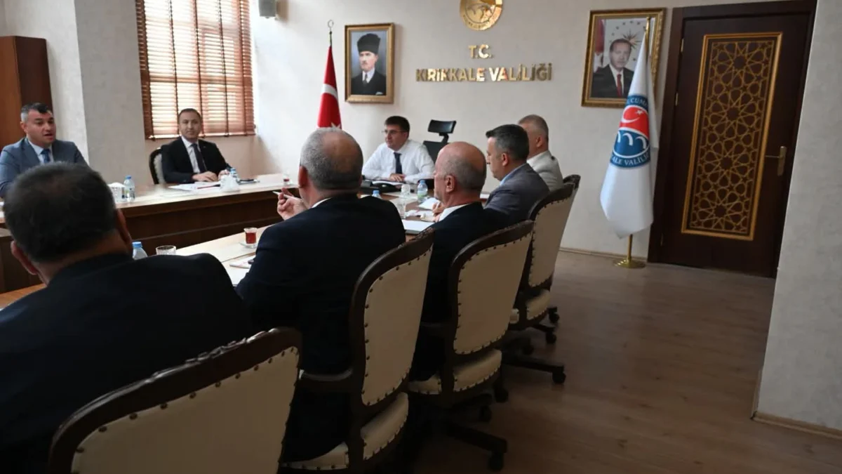 Kırıkkale’de Su Seferberliği: Vali Sarıibrahim Başkanlığında İl Su Kurulu Toplantısı Gerçekleştirildi