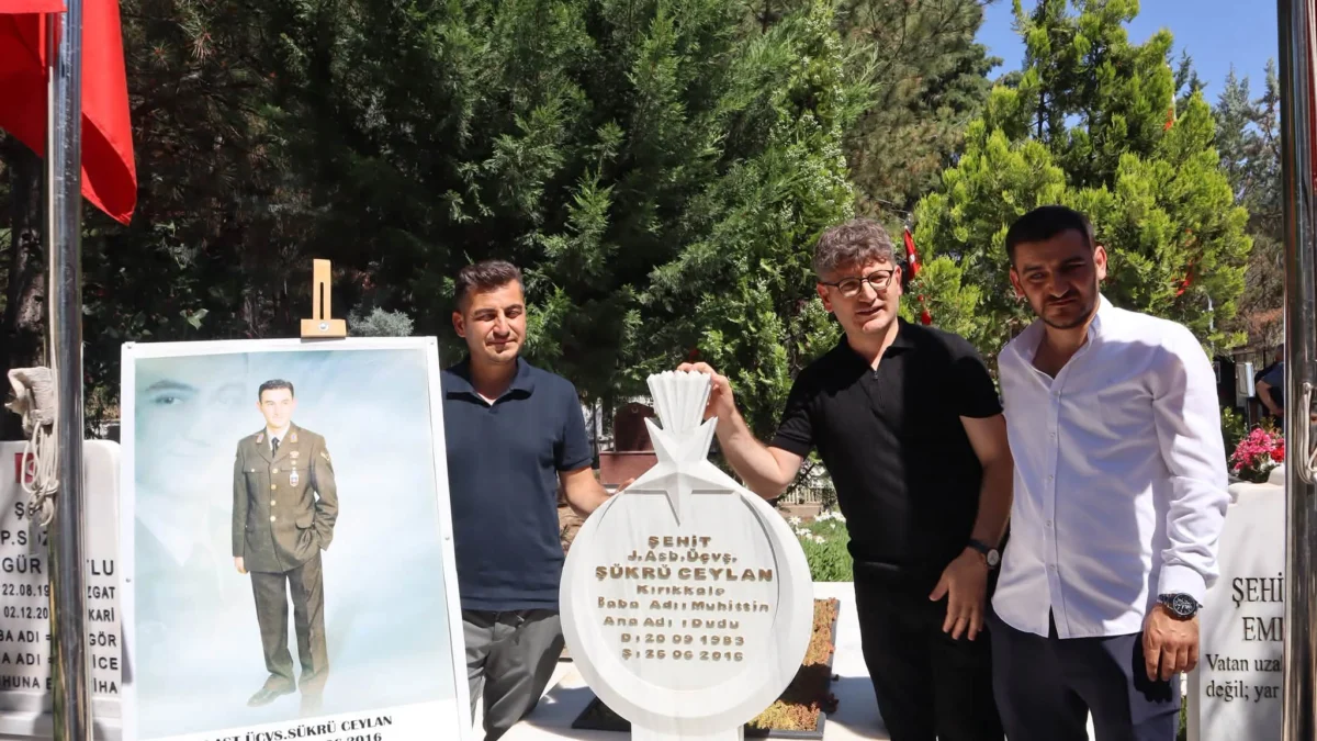 Şehit Jandarma Astsubay Üst Çavuş Şükrü Ceylan Dualarla Anıldı