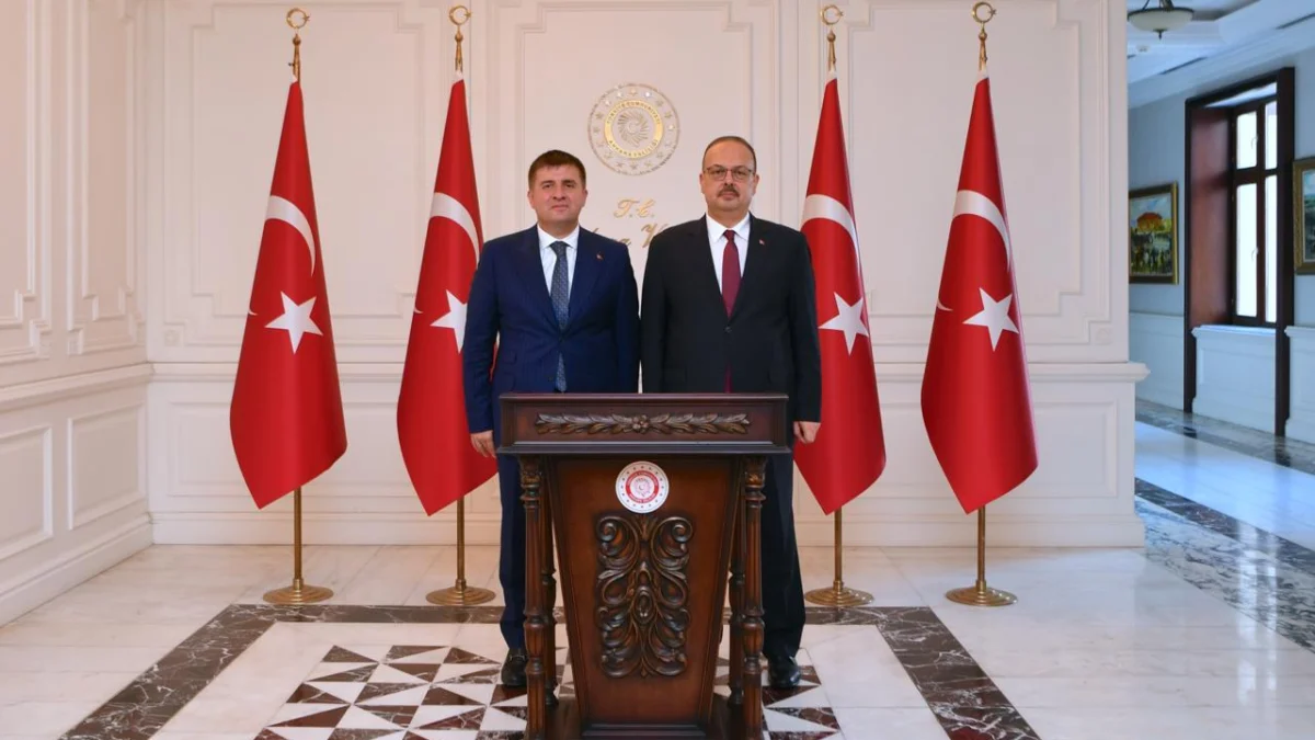 Kırıkkale Valisi Hüseyin Engin Sarıibrahim’den Ankara Valisi Yakup Canbolat’a Ziyaret