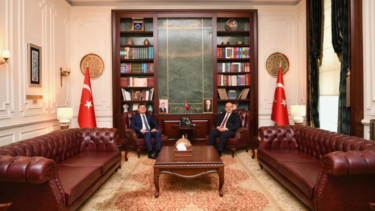 Kırıkkale Valisi Hüseyin Engin Sarıibrahim’den Ankara Valisi Yakup Canbolat’a Ziyaret