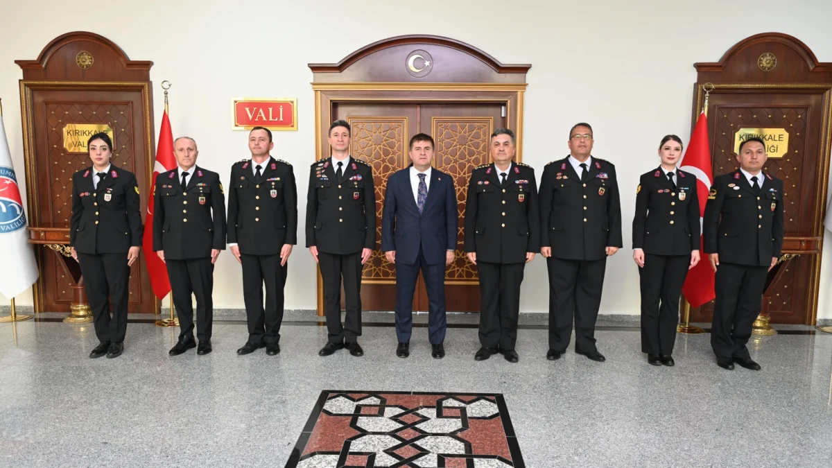 Vali Sarıibrahim, Jandarma Teşkilatı’nın 187. Kuruluş Yıl Dönümü Heyetini Kabul Etti