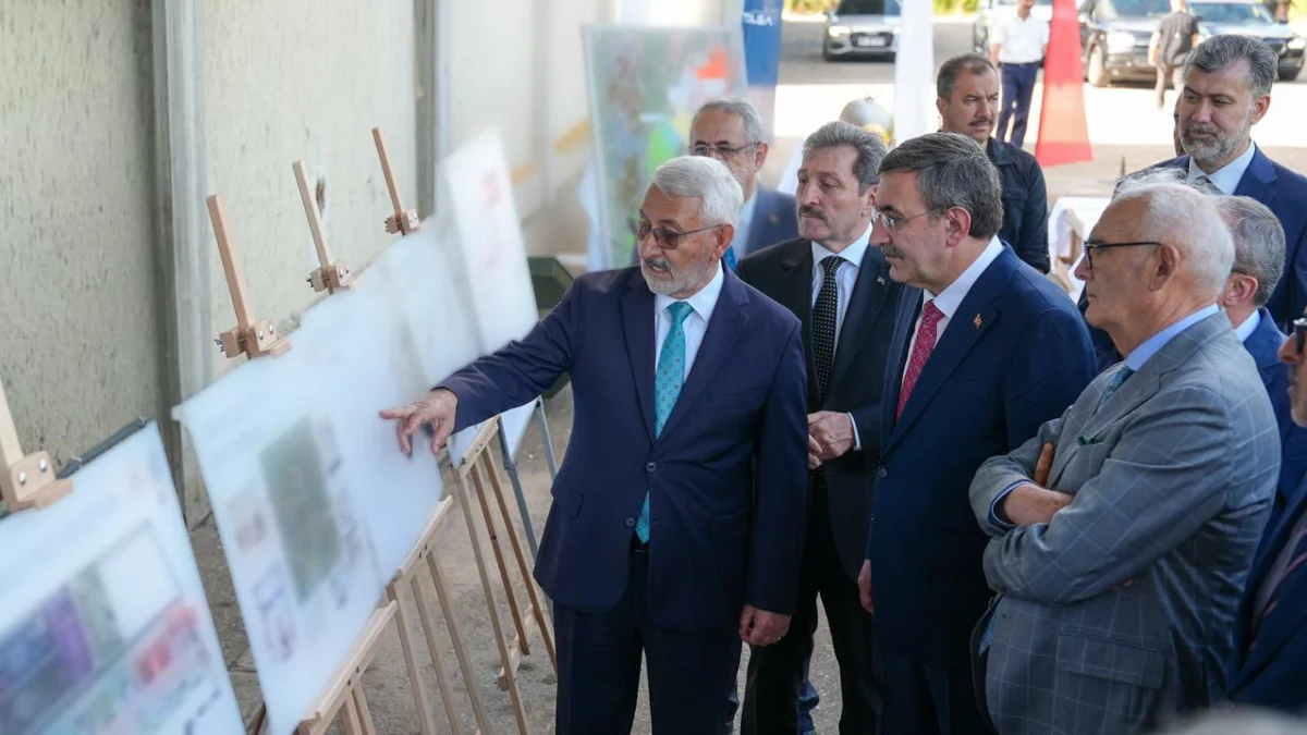Cumhurbaşkanı Yardımcısı Cevdet Yılmaz, MKE’nin Samsun’daki Stratejik Yatırımını İnceledi