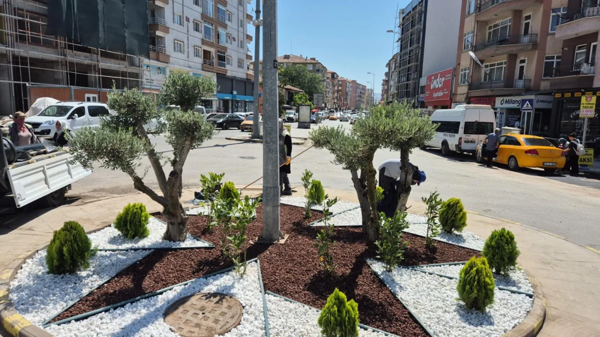 Kırıkkale Belediyesi’nden Kent Genelinde Kavşaklara Kapsamlı Peyzaj Çalışması