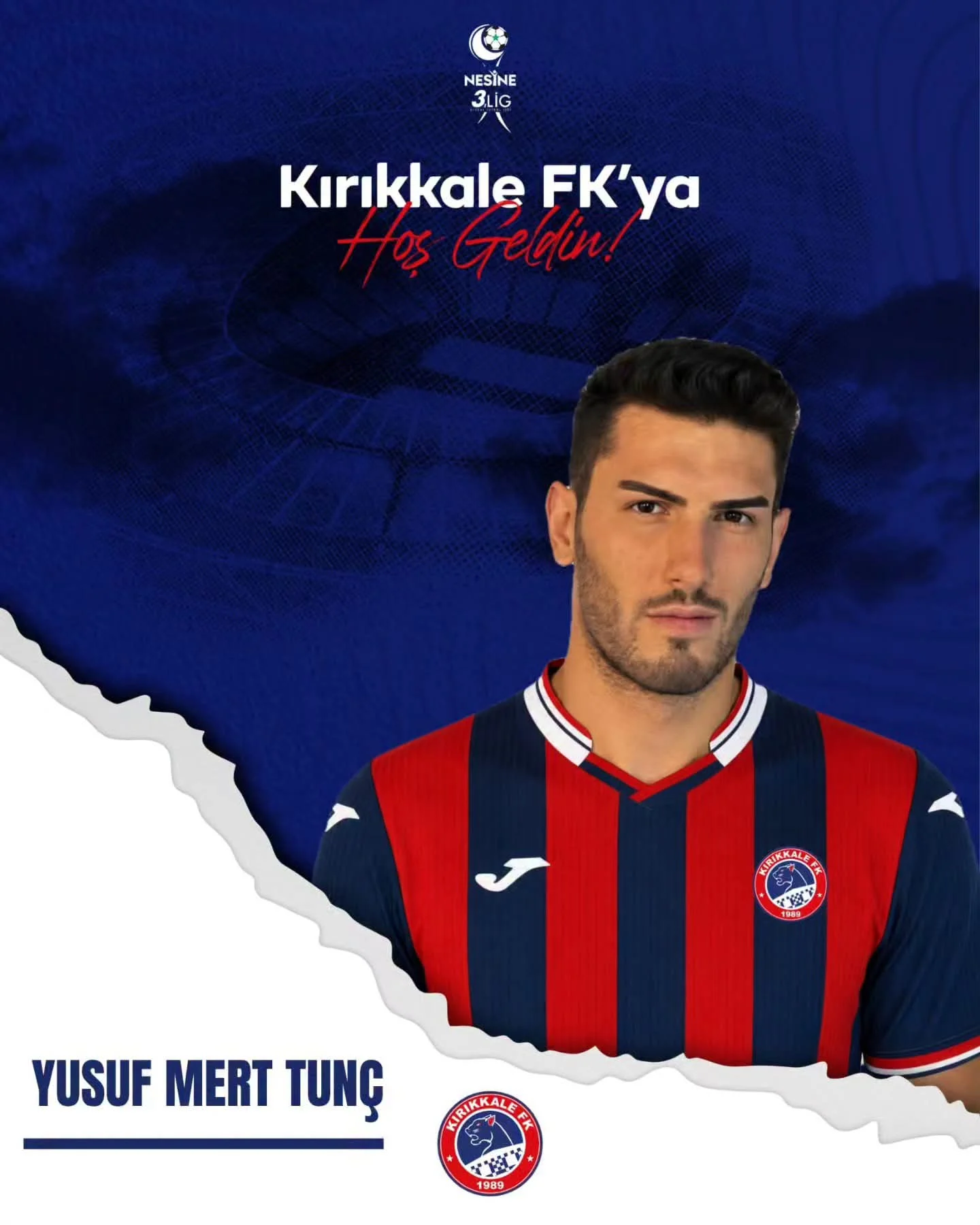Kırıkkale Futbol Kulübü’nde Transfer Şov: Şampiyon Golcü Yusuf Mert Tunç İmzayı Attı
