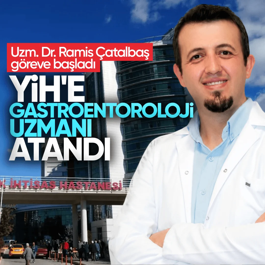 Kırıkkale Yüksek İhtisas Hastanesi’ne Gastroenteroloji Uzmanı Atandı