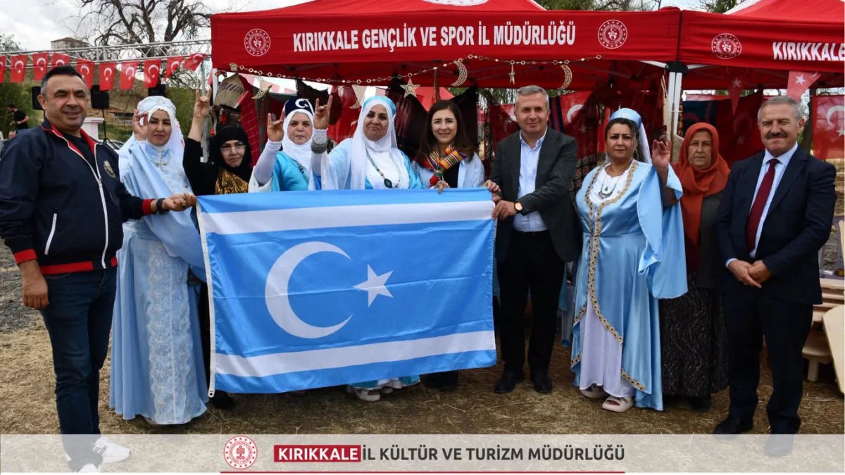 Kırıkkale’de 6. Yörük Türkmen Şenliği Coşkusu: Türk Dünyası Beylik Çayırı’nda Buluştu