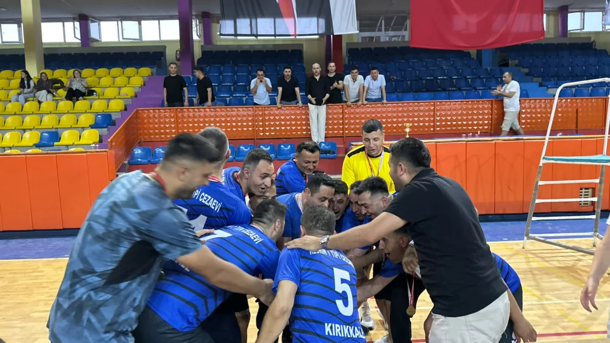 Kırıkkale’de Voleybol Heyecanı: Şampiyon Keskin T Tipi Kapalı Ceza İnfaz Kurumu