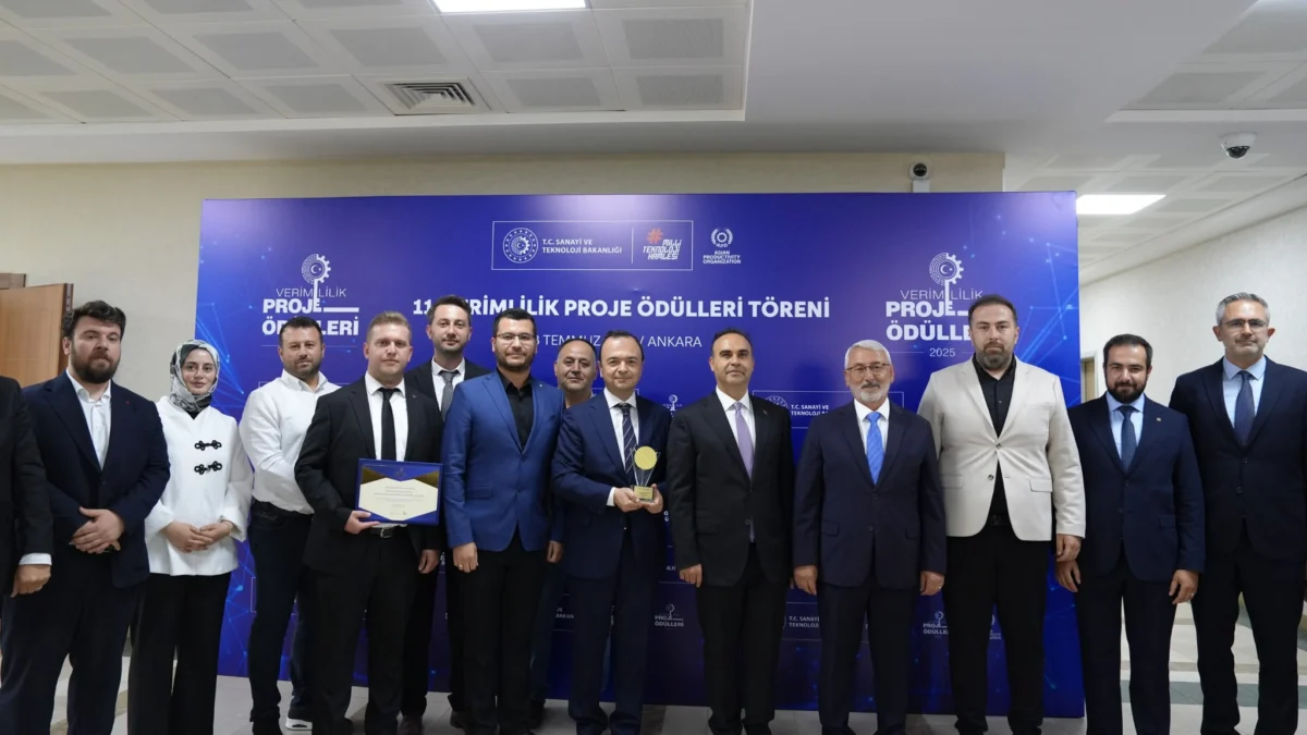MKE’ye Sanayi ve Teknoloji Bakanlığı’ndan Önemli Verimlilik Ödülü