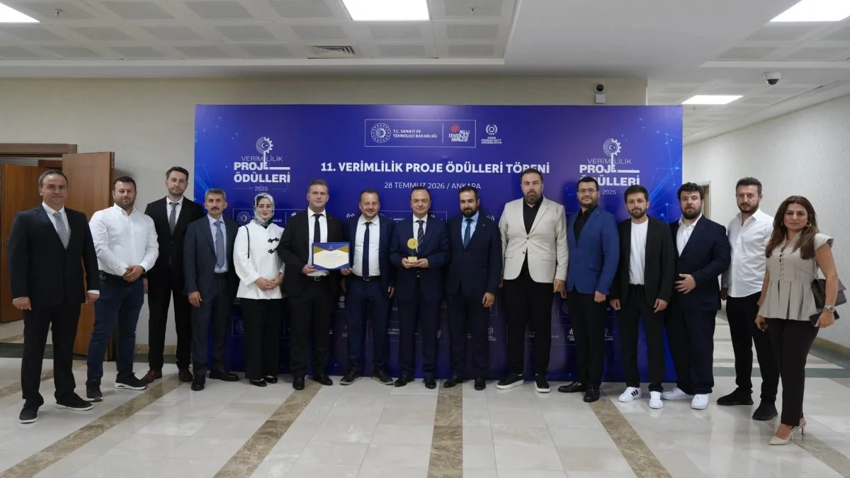 MKE’ye Sanayi ve Teknoloji Bakanlığı’ndan Önemli Verimlilik Ödülü