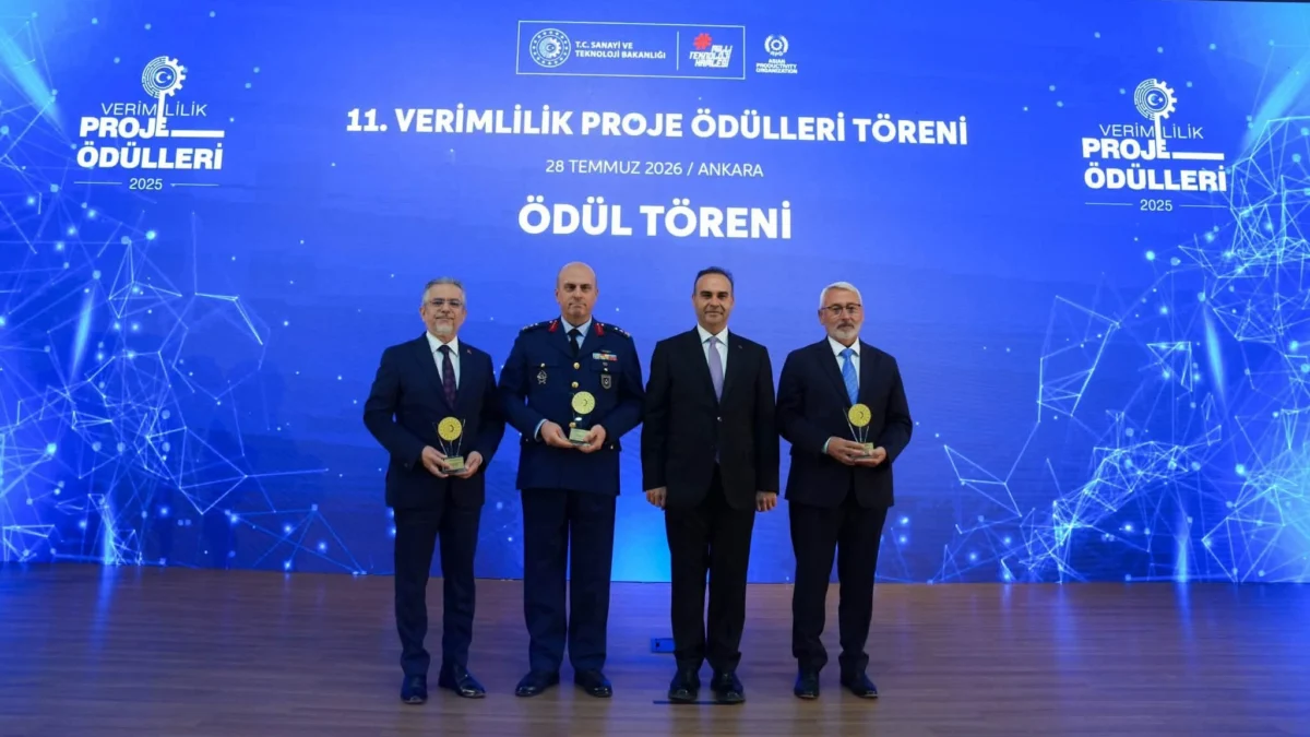 MKE’ye Sanayi ve Teknoloji Bakanlığı’ndan Önemli Verimlilik Ödülü