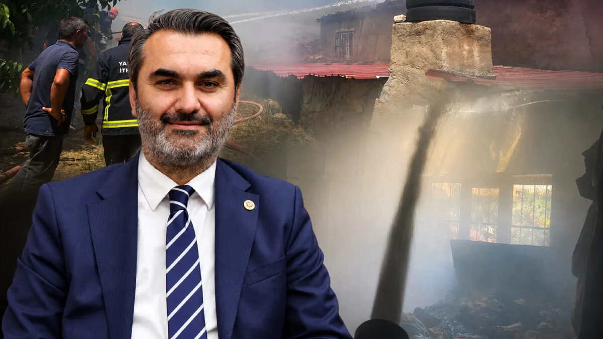 Mustafa Kaplan Yangınzede Aileyi Yalnız Bırakmadı: “Tüm İhtiyaçları Karşılanacak”