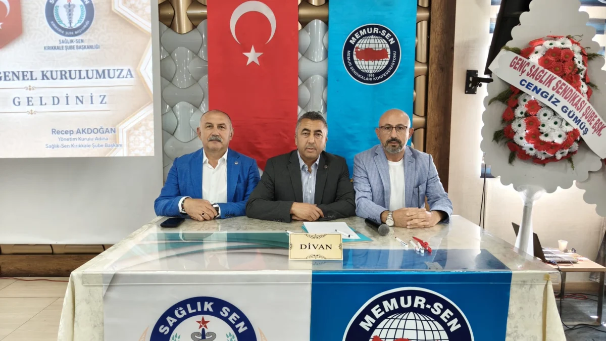 Sağlık-Sen Kırıkkale Şubesi’nde Seçim Tamamlandı: Recep Akdoğan Güven Tazeledi
