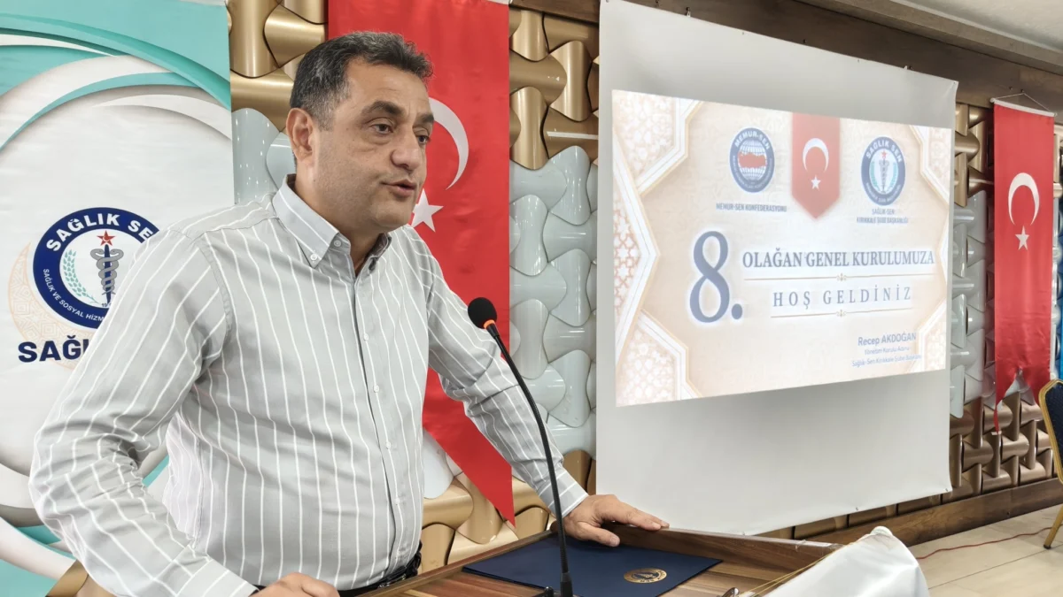 Sağlık-Sen Kırıkkale Şubesi’nde Seçim Tamamlandı: Recep Akdoğan Güven Tazeledi