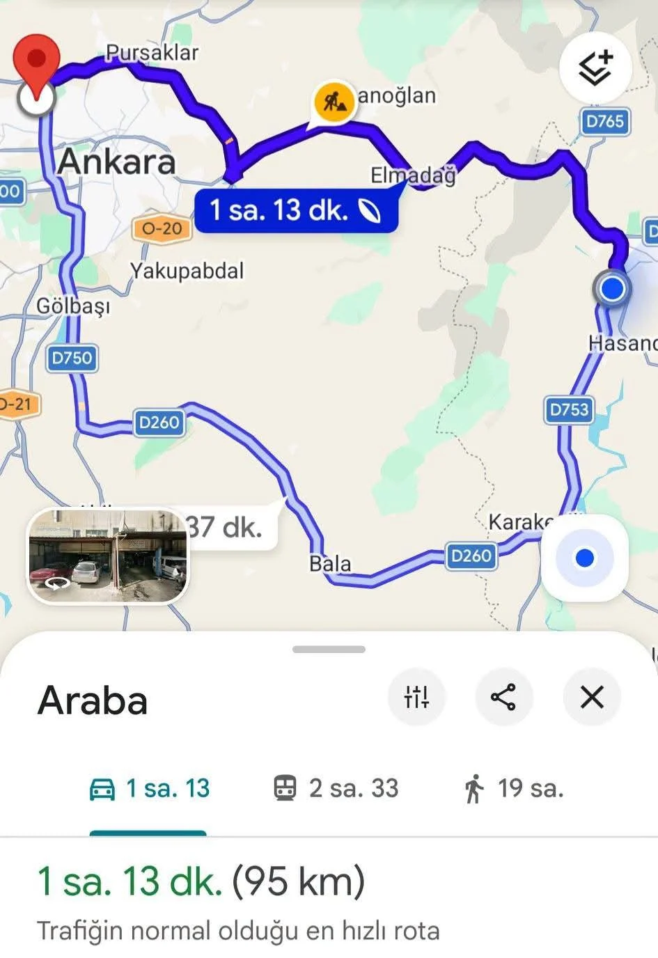 Ankara-Kırıkkale Yolunda Çalışmalar Trafik Yoğunluğuna Neden Oluyor: Sürücülere Alternatif Rota Uyarısı