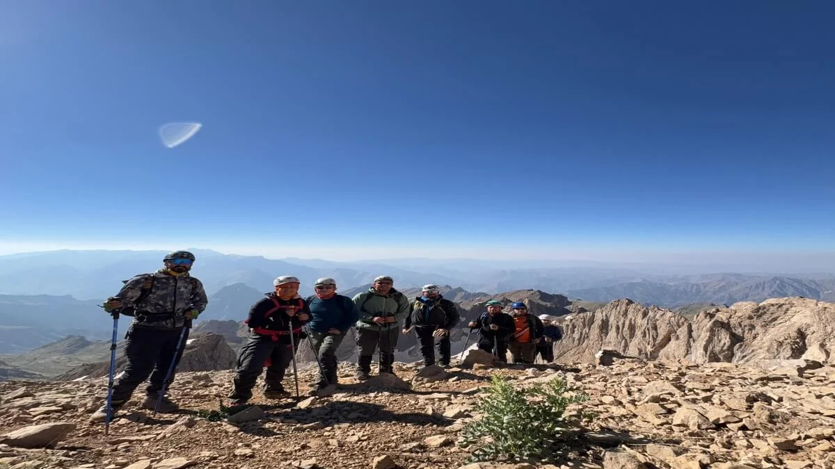 Kırıkkale BOZDAK’tan Cilo Reşko Dağı’na Başarılı Zirve Tırmanışı