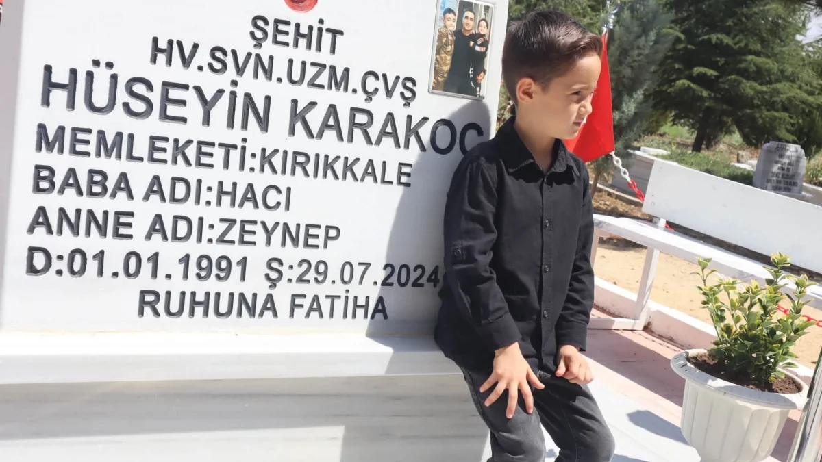 Kırıkkale Şehidini Unutmadı: Hüseyin Karakoç Kabri Başında Anıldı