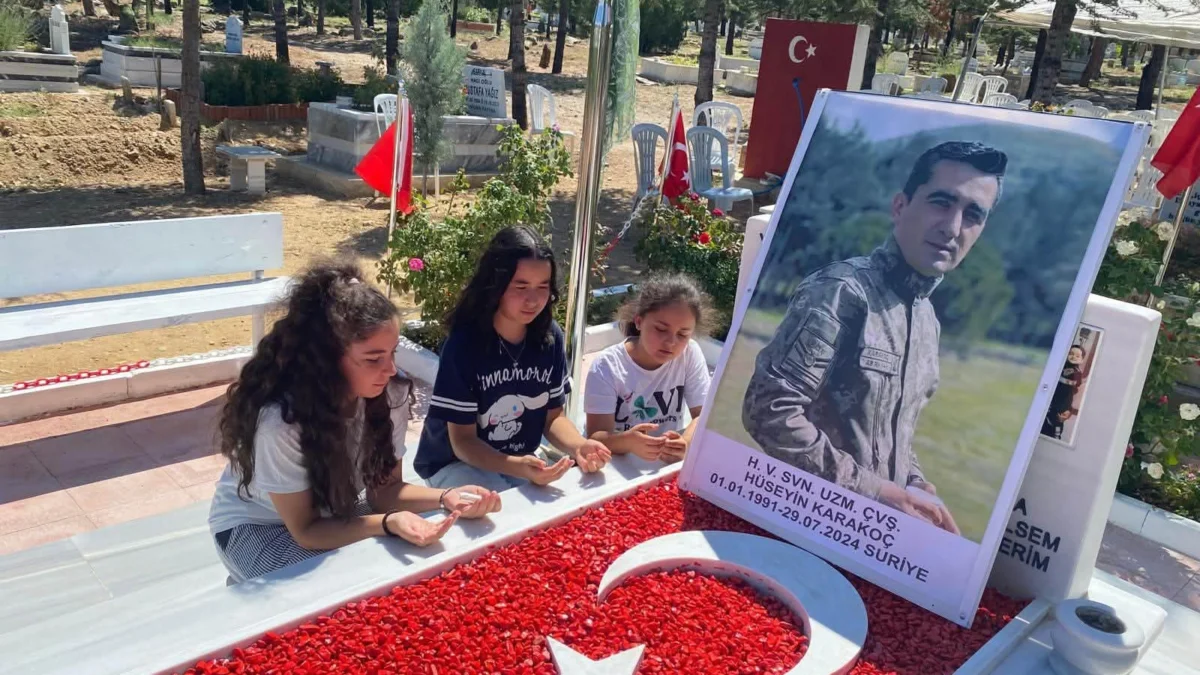 Kırıkkale Şehidini Unutmadı: Hüseyin Karakoç Kabri Başında Anıldı