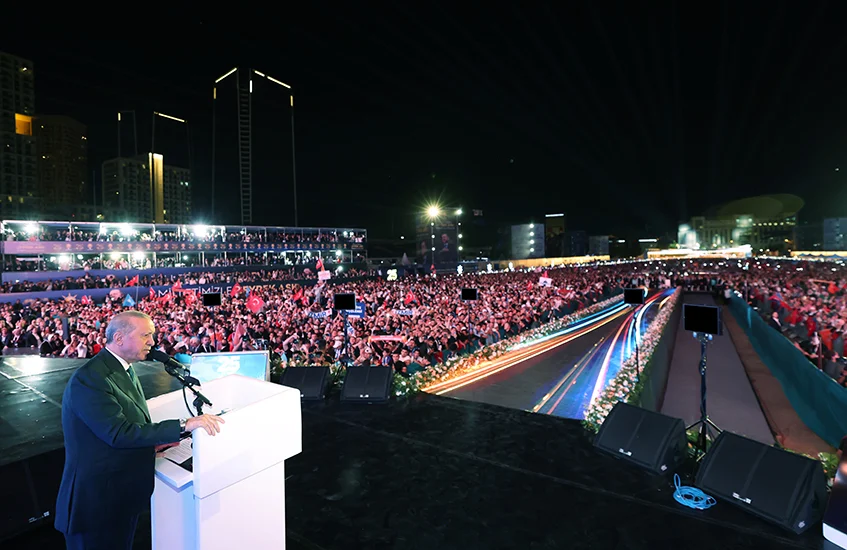 Kırıkkale Teşkilatı AK Parti’nin 25. Yıl Mitinginde Buluştu