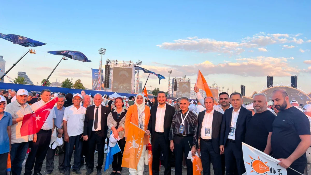 Kırıkkale Teşkilatı AK Parti’nin 25. Yıl Mitinginde Buluştu