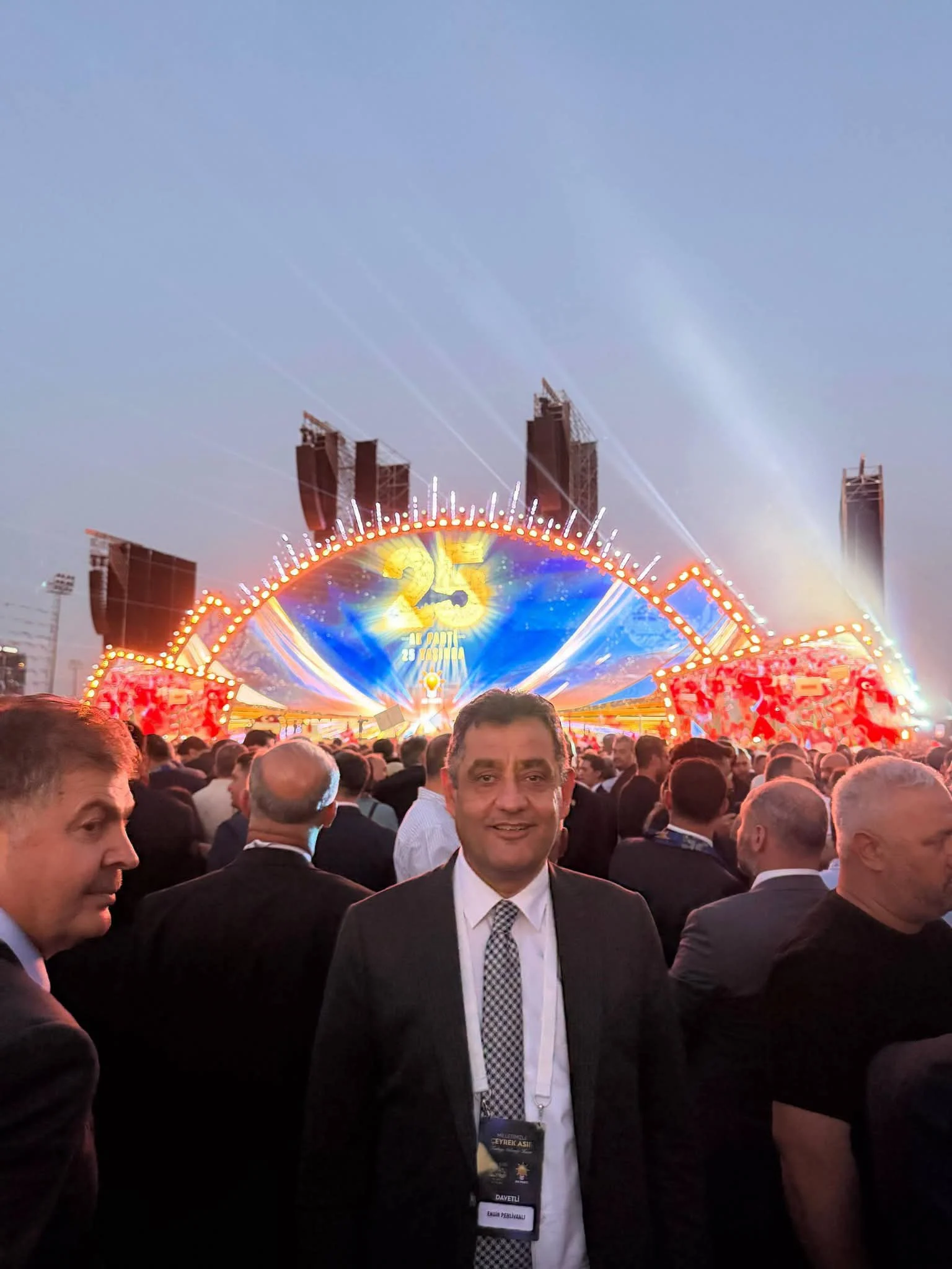 Kırıkkale Teşkilatı AK Parti’nin 25. Yıl Mitinginde Buluştu