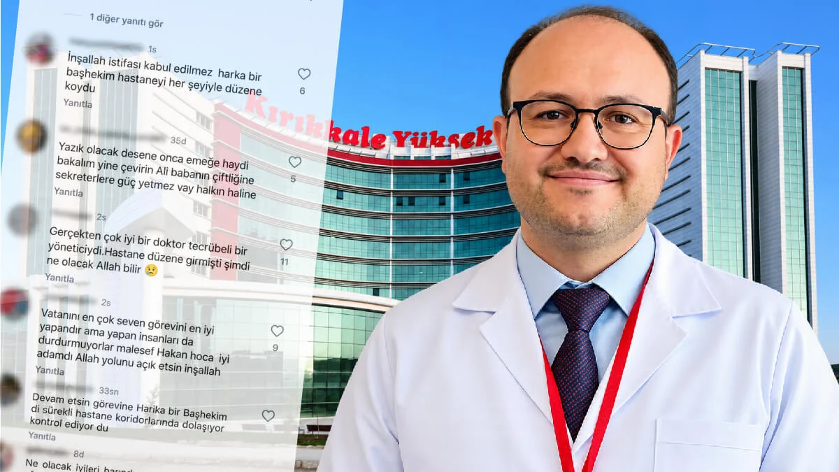 Kırıkkale Yüksek İhtisas Hastanesi Başhekimi Hakan Varol’un İstifa Kararı Sonrası, Halktan Destek Mesajı Yağdı