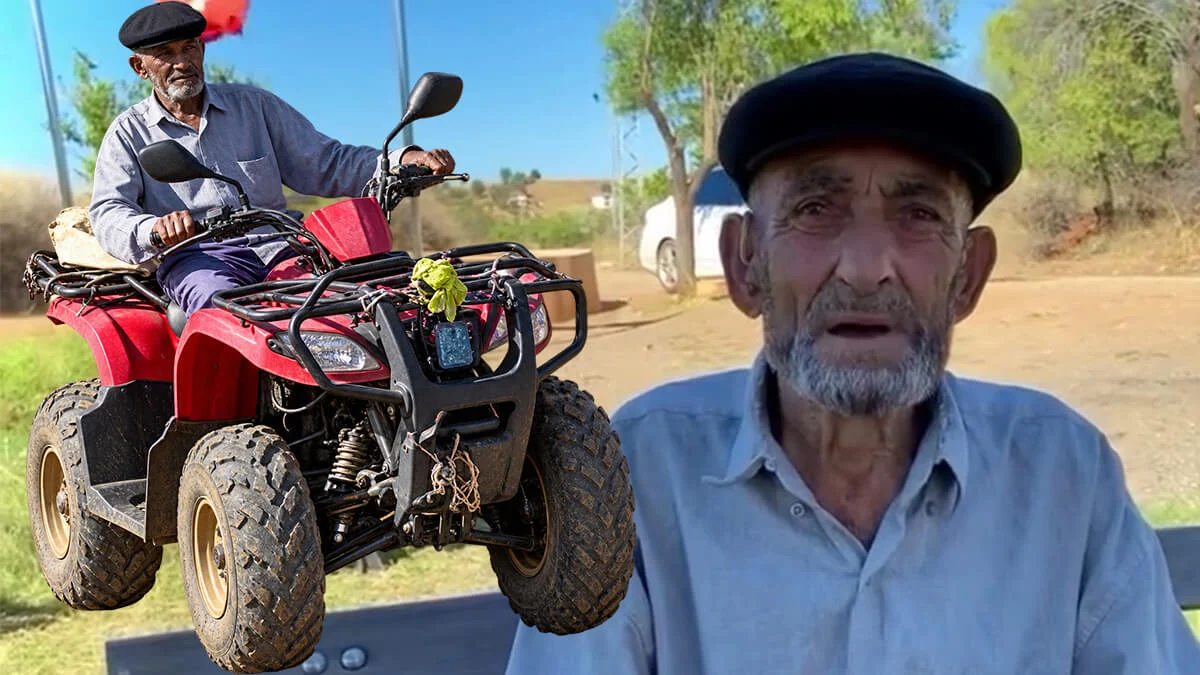 Kırıkkale’de 93 Yaşındaki Mehmet Amca’nın Çalışma Azmi Hayran Bırakıyor