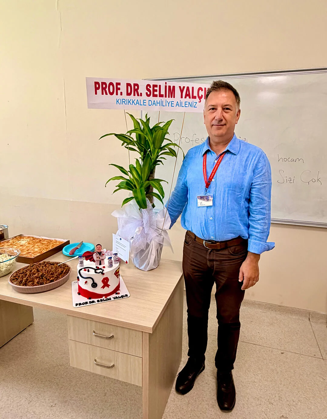 Kırıkkale’de Onkoloji Alanına 13 Yıllık Emek: Prof. Dr. Selim Yalçın Profesör Oldu