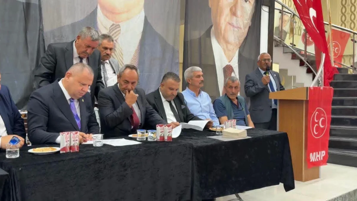 MHP Keskin İlçe Başkanlığı’nda Üçler Ünver Güven Tazeledi