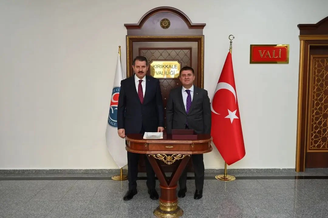 Millî Savunma Bakan Yardımcısı Salih Ayhan’dan Kırıkkale Valisi Hüseyin Engin Sarıibrahim’e Ziyaret