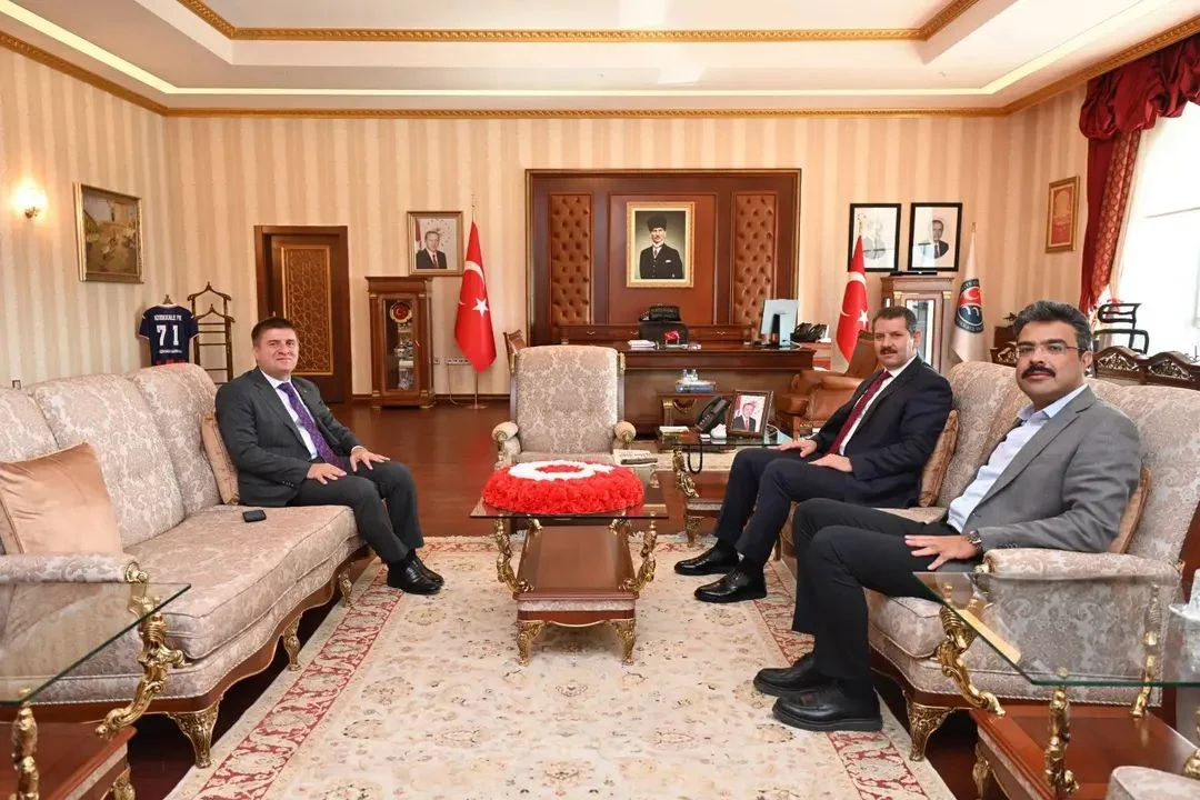 Millî Savunma Bakan Yardımcısı Salih Ayhan’dan Kırıkkale Valisi Hüseyin Engin Sarıibrahim’e Ziyaret