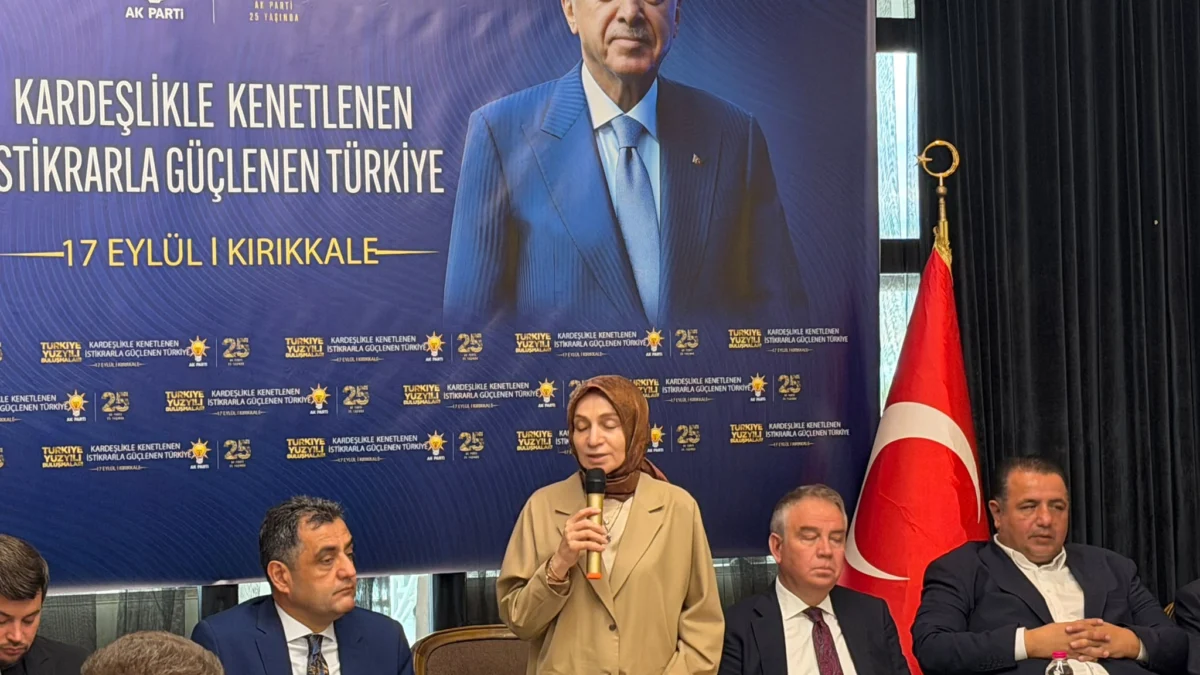 AK Parti Grup Başkanvekili Leyla Şahin Usta Kırıkkale’de: “Türkiye’nin Geleceği İçin Tarihi Bir Süreç Yürütüyoruz”