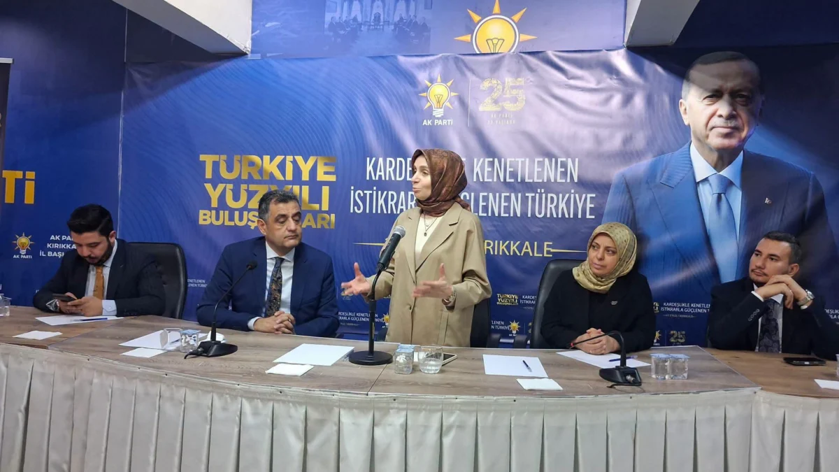 AK Parti Grup Başkanvekili Leyla Şahin Usta Kırıkkale’de: “Türkiye’nin Geleceği İçin Tarihi Bir Süreç Yürütüyoruz”