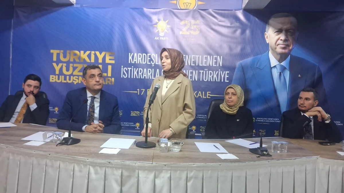 AK Parti Grup Başkanvekili Leyla Şahin Usta Kırıkkale’de: “Türkiye’nin Geleceği İçin Tarihi Bir Süreç Yürütüyoruz”