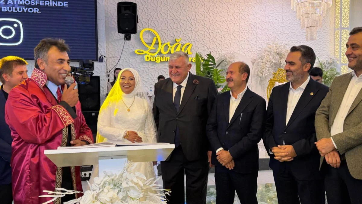 Çelebi Belediye Başkanı Yaşar Erdemir Dünyaevine Girdi