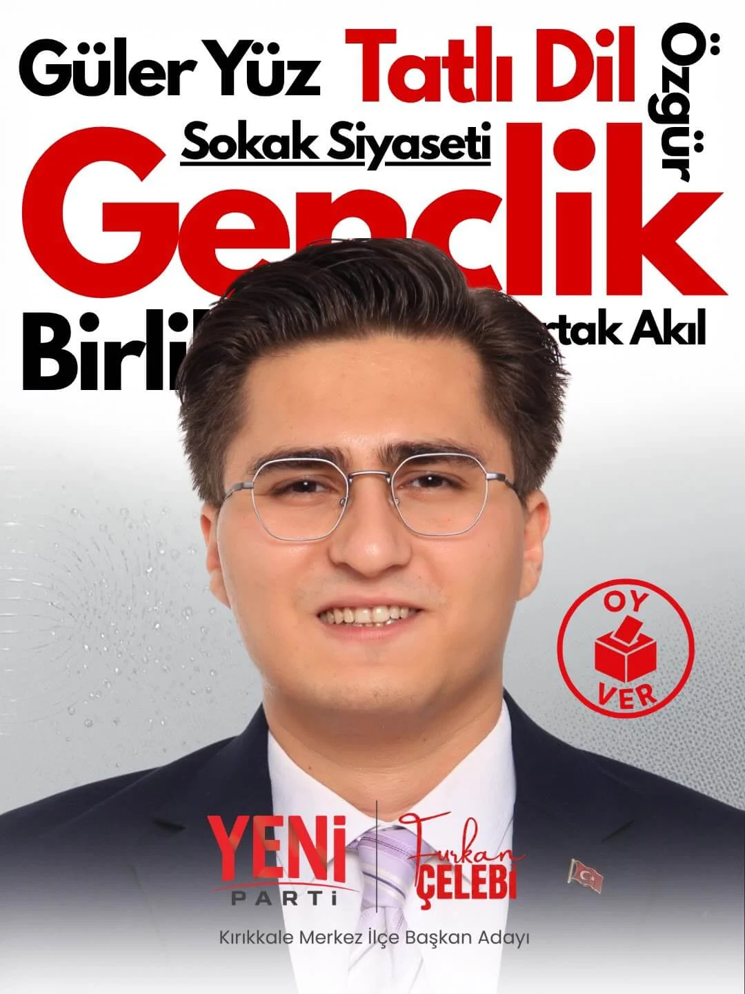 Furkan Çelebi, Yeni Parti Merkez İlçe Başkanlığı Adaylığını Kamuoyuna Duyurdu