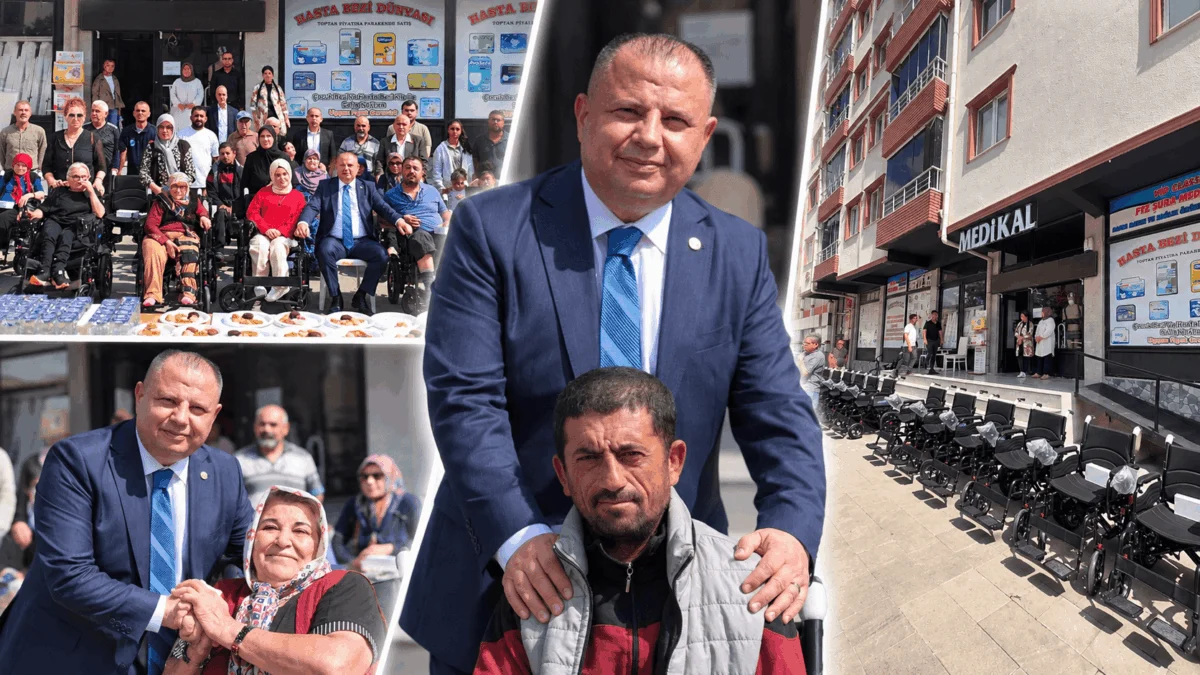 Halil Öztürk’ten Kırıkkale’de Gönüllere Dokunan Kampanya: Hedef 50’ydi, 71 Akülü Araçla Tamamlandı