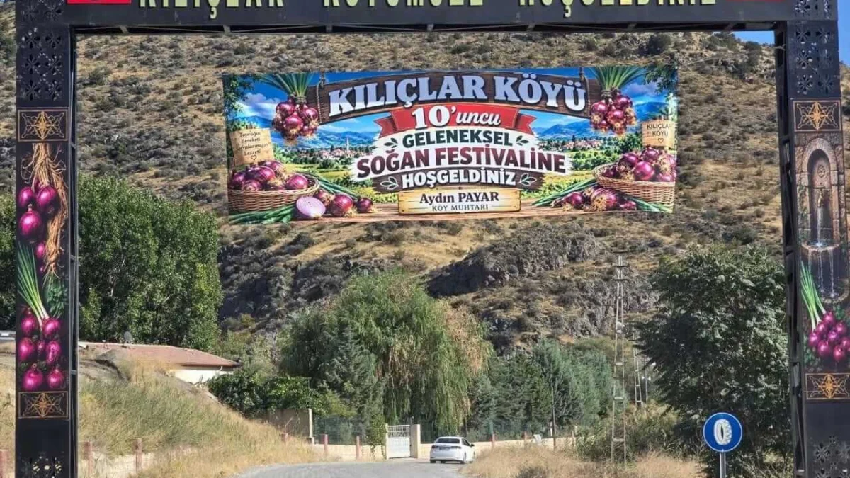 Kılıçlar Soğan Festivali 10. Kez Coşkuyla Kutlandı