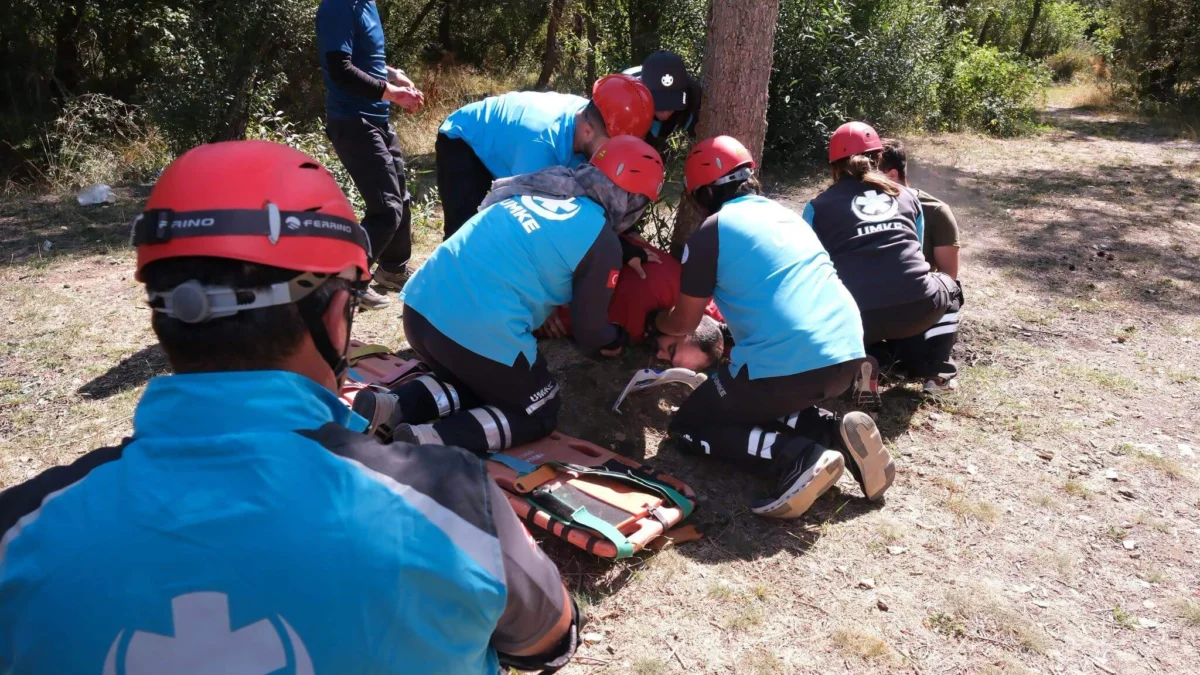 Kırıkkale UMKE Ekipleri Bölgesel Tatbikatta Nefes Kesti